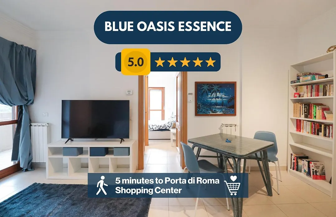 Elegant Oasi Blu Essence - Refined Design Retreat-1